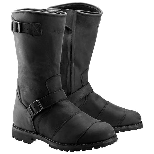 Belstaff Motorcykel Stövlar Endurance Leather Svart EU 40 Man