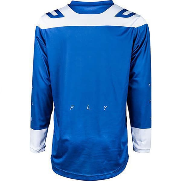 Fly Racing Långärmad T-shirt F-16 Blå XL Man