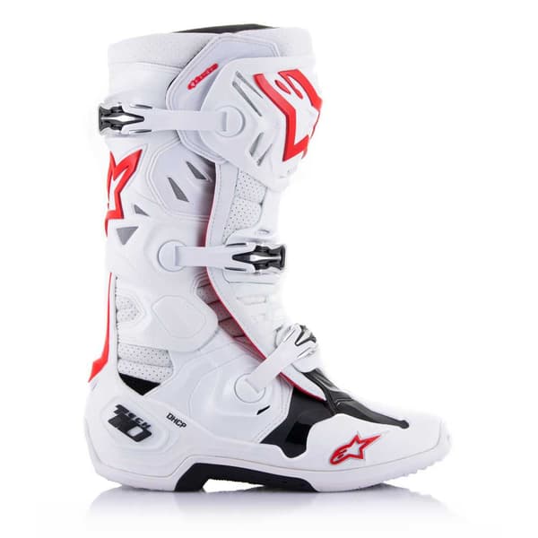 Alpinestars Motorcykel Stövlar Tech 10 Supervented Vit EU 44 Man