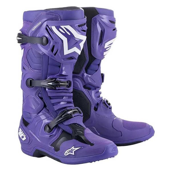 Alpinestars Moottoripyörä Saappaat Tech 10 Violetti EU 42 Mies