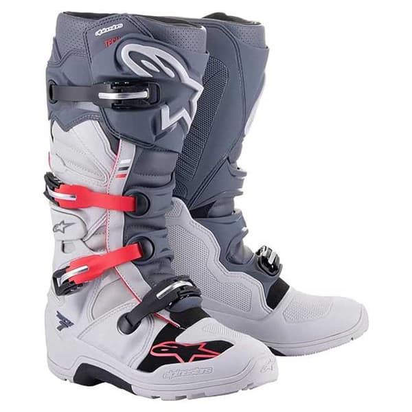 Alpinestars Motorcykel Støvler Tech 7 Enduro Grå EU 42 Mand