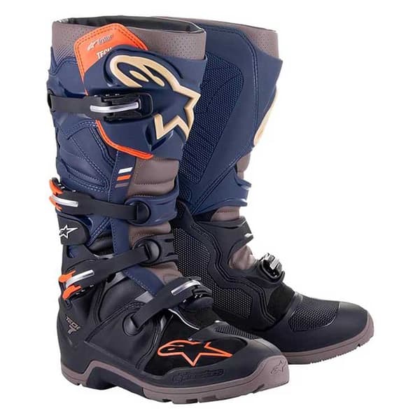 Alpinestars Moottoripyörä Saappaat Tech 7 Enduro Drystar Sininen EU 45 1/2 Mies