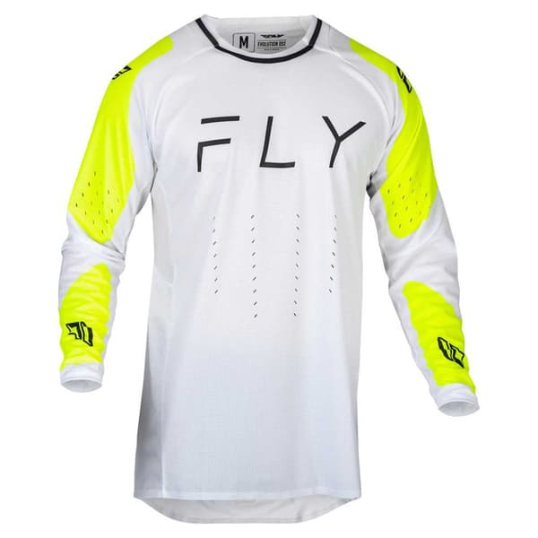 Fly Racing Långärmad T-shirt Evolution Dst Vit L Man
