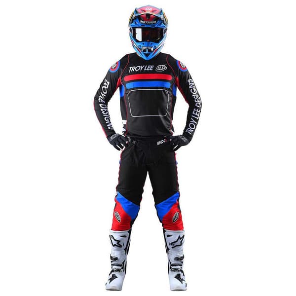 Troy Lee Designs Pitkähihainen T-paita Se Pro Drop In Musta M Mies