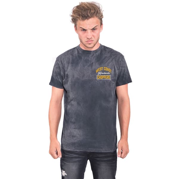 West Coast Choppers Kortærmet T-shirt Handmade Blå L Mand