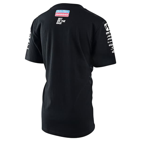 Troy Lee Designs Kortärmad T-shirt Gasgas Team Svart S Pojke