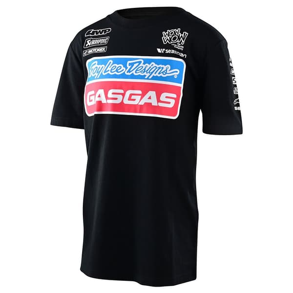 Troy Lee Designs Kortärmad T-shirt Gasgas Team Svart S Pojke