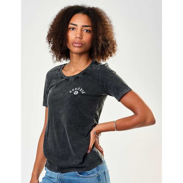 Eudoxie Kortärmad T-shirt Bonnie Svart XL Kvinna