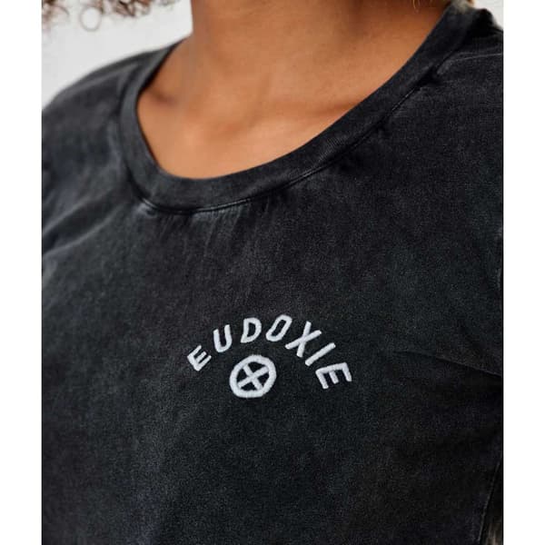 Eudoxie Kortärmad T-shirt Bonnie Svart XL Kvinna
