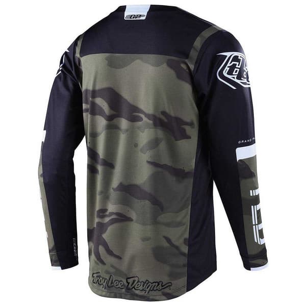 Troy Lee Designs Langærmet T-shirt Gp Brazen Sort L Mand