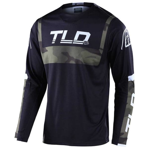 Troy Lee Designs Langærmet T-shirt Gp Brazen Sort L Mand