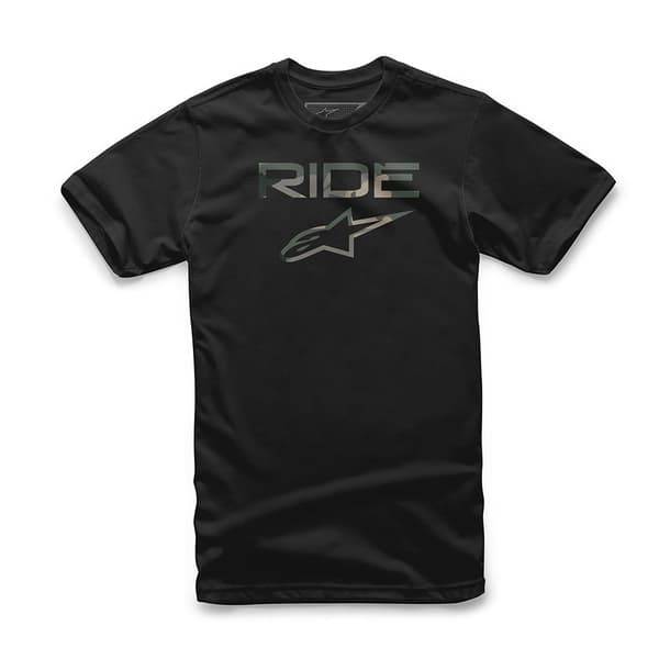 Alpinestars Ride 2.0 Camo Musta M Mies