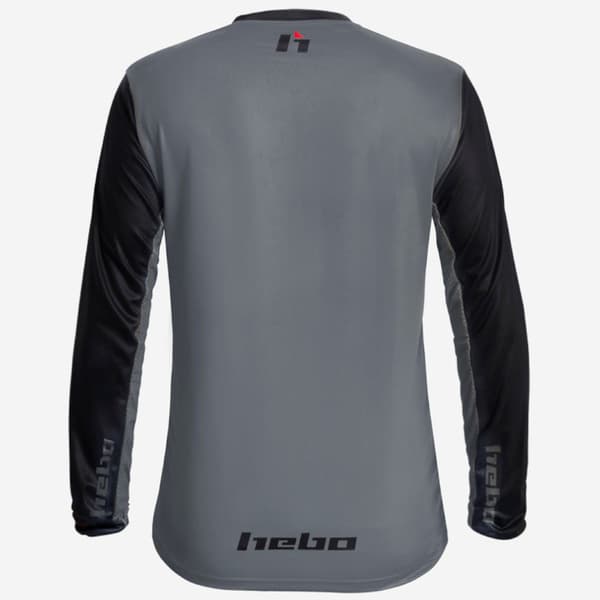 Hebo Kortärmad T-shirt Tech Grå L Man