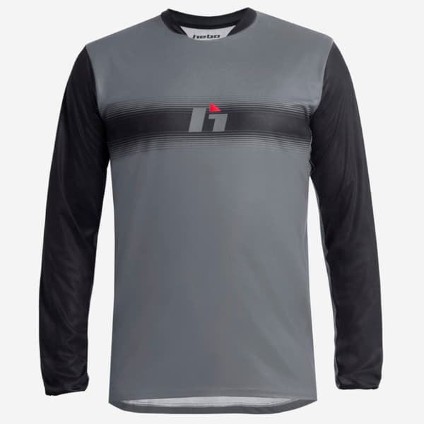 Hebo Kortärmad T-shirt Tech Grå L Man