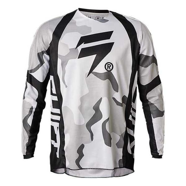 Fox Racing Mx Langærmet Trøje White Label Posn  L Mand