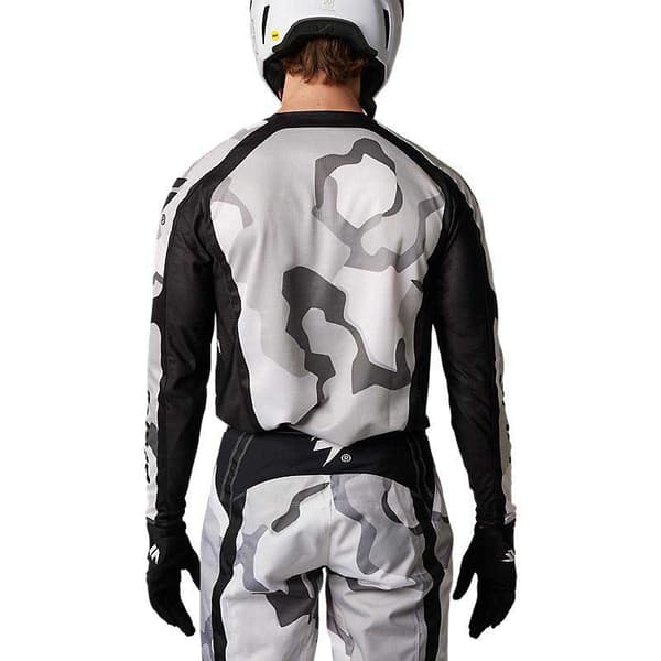 Fox Racing Mx Langærmet Trøje White Label Posn  L Mand