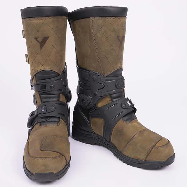 By City Motorcykel Stövlar Off-road Brun EU 42 Man