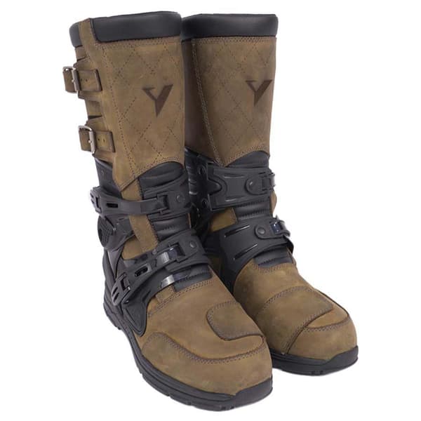 By City Motorcykel Stövlar Off-road Brun EU 42 Man
