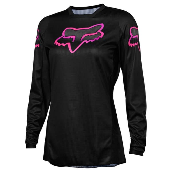 Fox Racing Mx Långärmad Tröja 180 Blackout Svart XL Kvinna