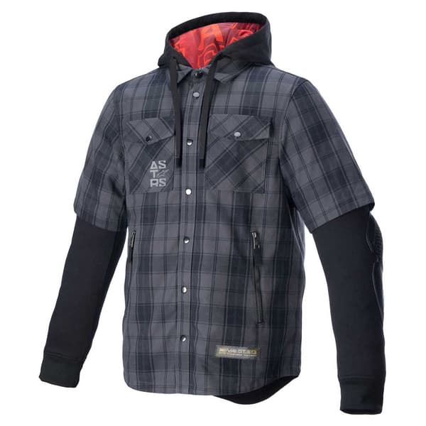 Alpinestars Pitkähihainen T-paita Mo.st.eq Tartan Shirt Harmaa L Mies