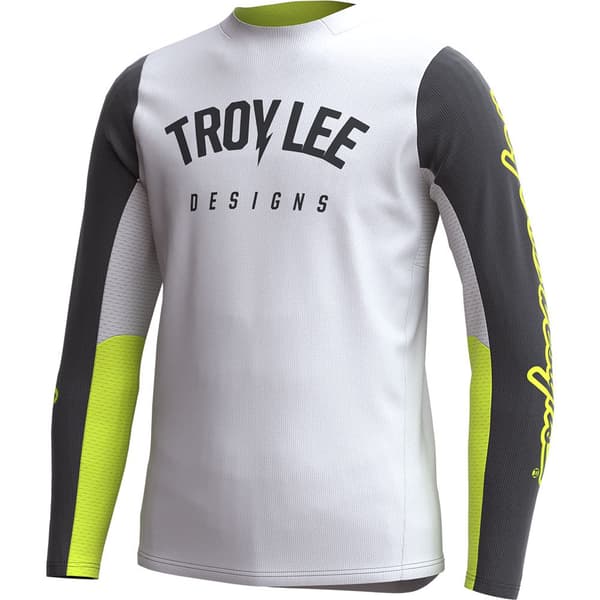 Troy Lee Designs Langærmet T-shirt Gp Pro Boltz Hvid L Dreng