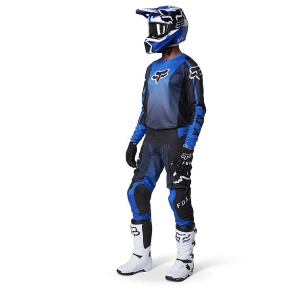 Fox Racing Mx Långärmad Tröja 180 Leed Blå XL Man