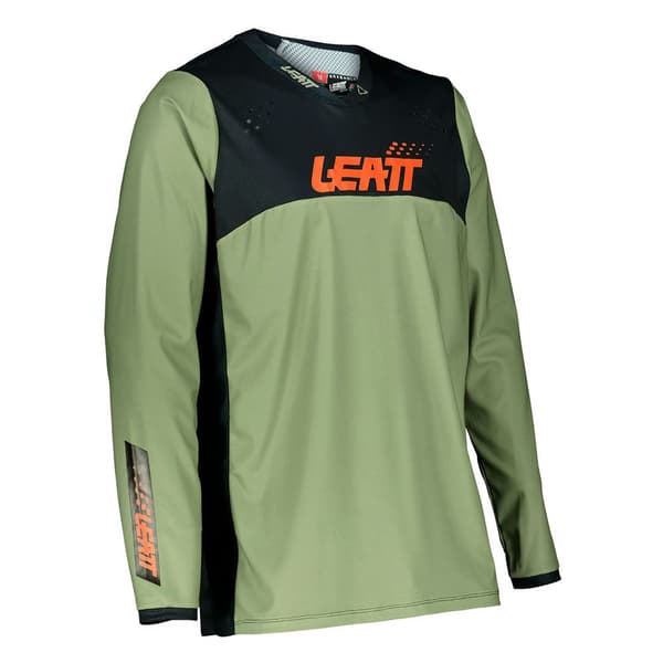 Leatt Pitkähihainen T-paita 4.5 Enduro Vihreä S Mies