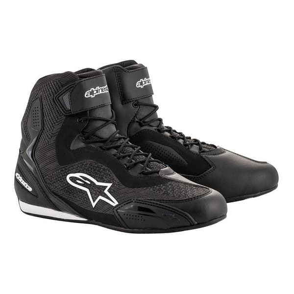 Alpinestars Motorcykel Skor Faster 3 Rideknit Svart EU 41 Man