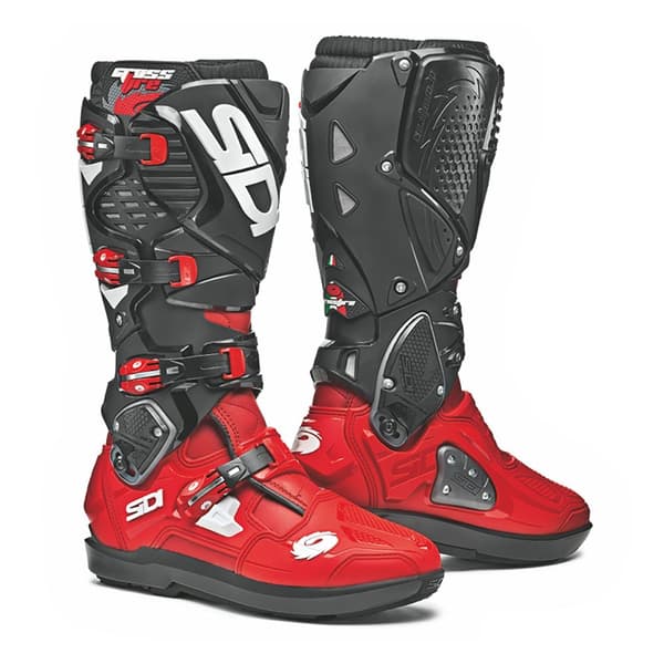 Sidi Motorcykel Støvler Crossfire 3 Srs Rød,Sort EU 43 Mand