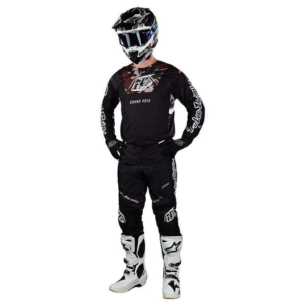 Troy Lee Designs Pitkähihainen T-paita Gp Pro Blends Musta L Mies