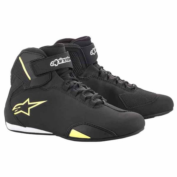 Alpinestars Motorcykel Sko Sektor Sort EU 47 Mand