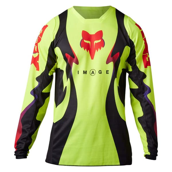 Fox Racing Mx Pitkähihainen Jersey 180 Kozmik Vihreä M Mies