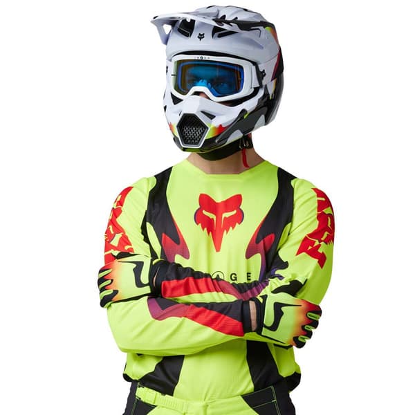 Fox Racing Mx Pitkähihainen Jersey 180 Kozmik Vihreä M Mies