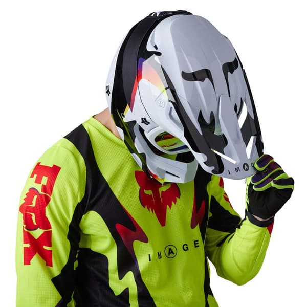 Fox Racing Mx Pitkähihainen Jersey 180 Kozmik Vihreä M Mies