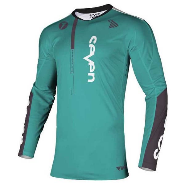 Seven Langærmet T-shirt Rival Rift Grøn L Mand