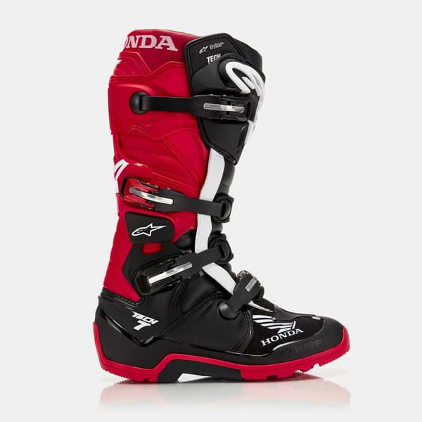 Alpinestars Motorcykel Støvler Honda Tech 7 Enduro Drystar Rød,Sort EU 43 Mand