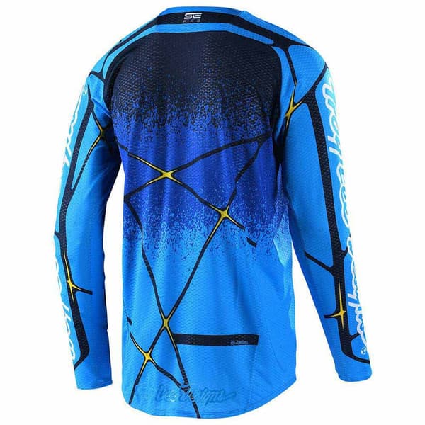 Troy Lee Designs Langærmet T-shirt Se Pro Air Webstar Blå M Mand