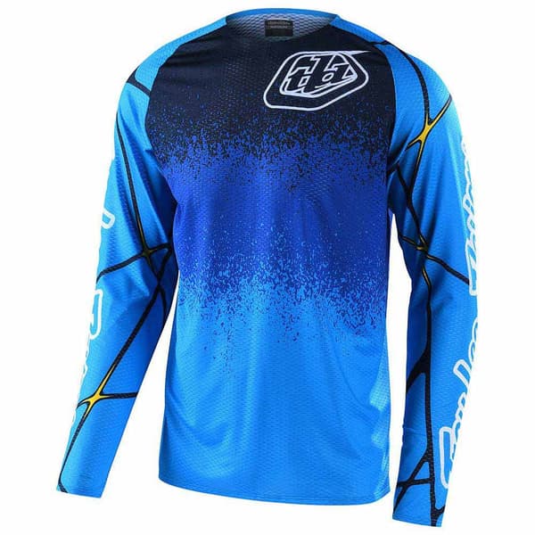 Troy Lee Designs Langærmet T-shirt Se Pro Air Webstar Blå M Mand