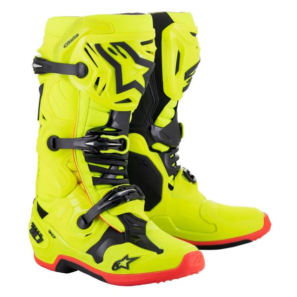 Alpinestars Motorcykel Stövlar Tech 10 Gul EU 48 Man