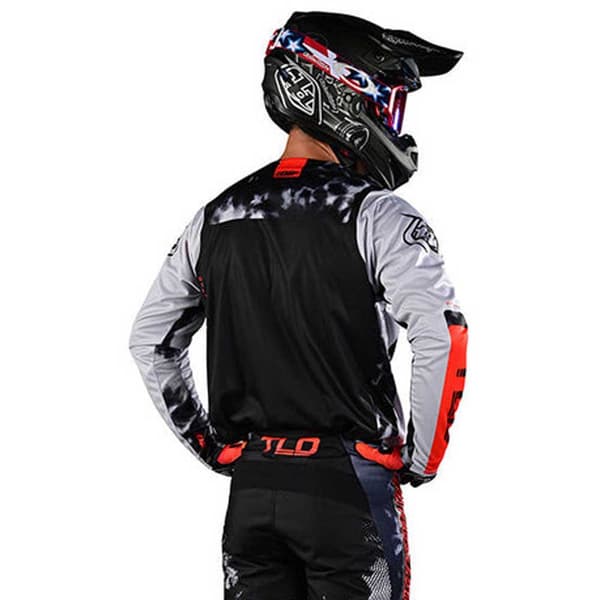 Troy Lee Designs T-paita Gp Astro Valkoinen S-M Mies
