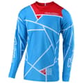 Pikkukuva 1 / 3: Troy Lee Designs Pitkähihainen T-paita Se Air Metric Sininen 2XL Mies