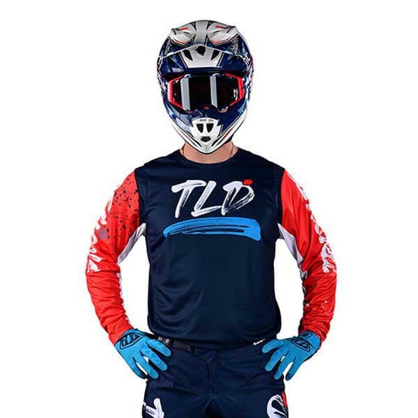 Troy Lee Designs Pitkähihainen T-paita Gp Pro Partical Sininen XL Mies