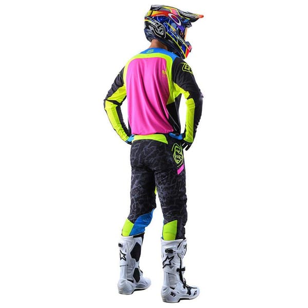 Troy Lee Designs Pitkähihainen T-paita Se Pro Fractura Musta L Mies