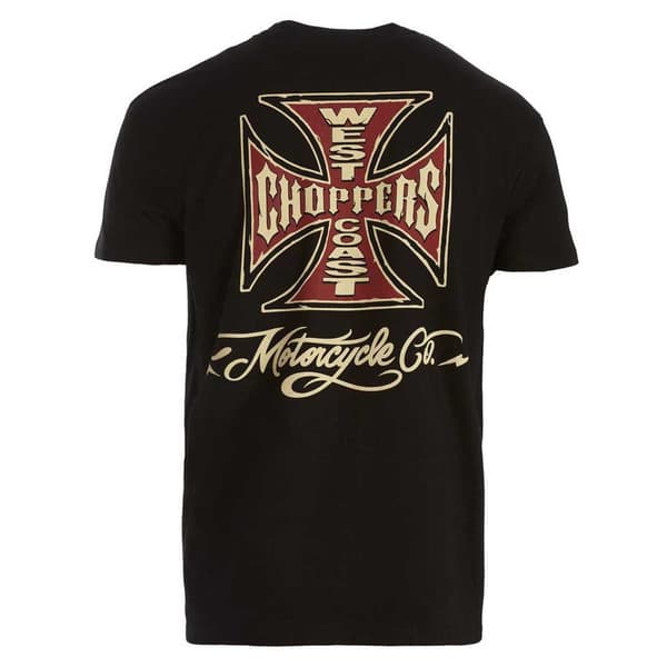 West Coast Choppers Kortærmet T-shirt Motorcycle Co Brun S Mand