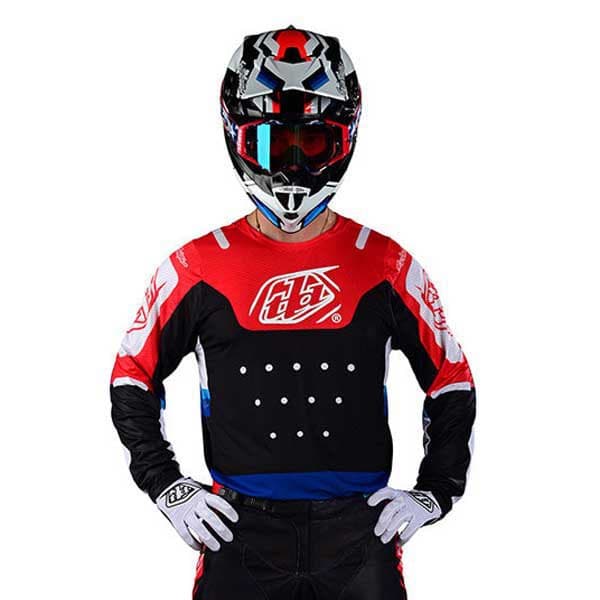 Troy Lee Designs Pitkähihainen T-paita Gp Pro Air Apex Punainen,Musta M Mies