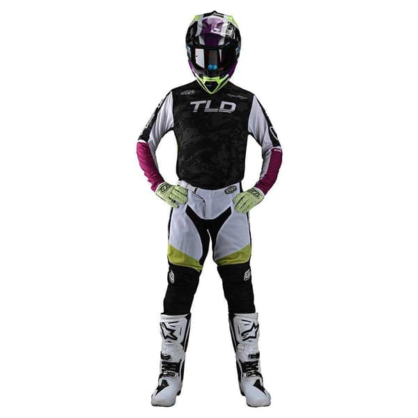 Troy Lee Designs Langærmet T-shirt Gp Air Veloce Camo Sort S Mand