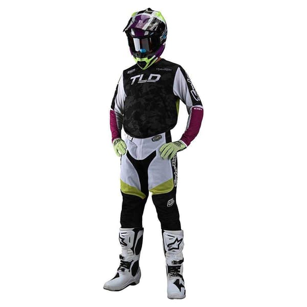 Troy Lee Designs Langærmet T-shirt Gp Air Veloce Camo Sort S Mand