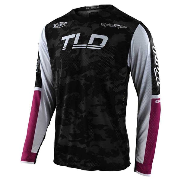 Troy Lee Designs Langærmet T-shirt Gp Air Veloce Camo Sort S Mand