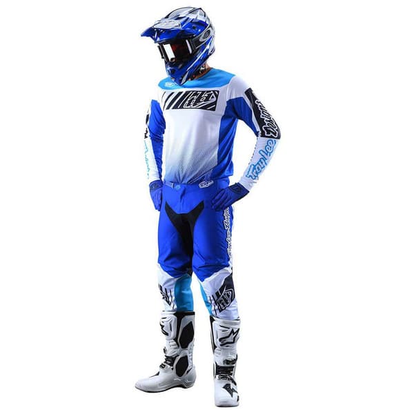 Troy Lee Designs Langærmet T-shirt Gp Icon Blå L Mand