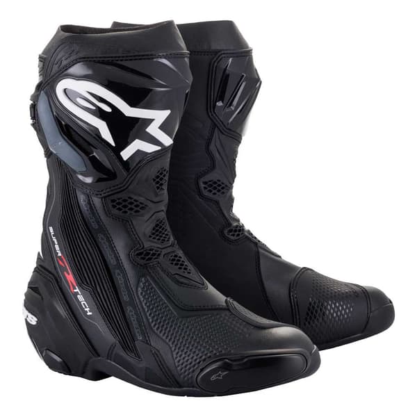 Alpinestars Motorcykel Stövlar Supertech R Svart EU 45 Man